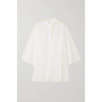 더로우 Omao Oversized Cotton-voile Tunic 아이보리