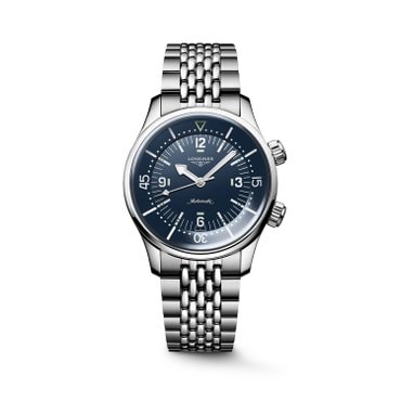 론진 레전드 다이버 블루 다이얼 39MM L3.764.4.90.7