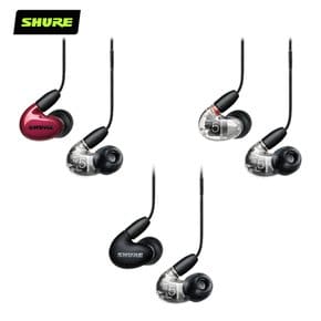 SHURE AONIC 5 슈어 사운드 아이솔레이팅 이어폰 (클리어/블랙/레드)