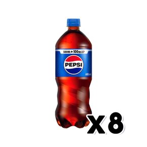 펩시 콜라 탄산페트음료 600ml x 8개