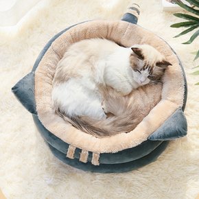 고양이귀 쿠션 방석(52cm) 강아지 고양이쿠션