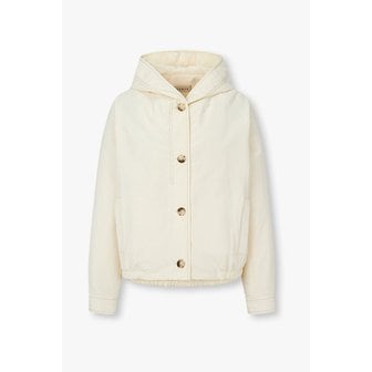 일라일 후디드 버튼업 패딩 점퍼 IA16118020106