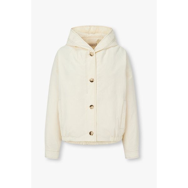 후디드 버튼업 패딩 점퍼 IA16118020106