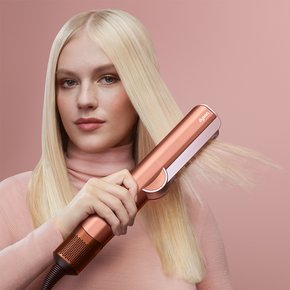 다이슨 에어스트레이트 스트레이트너 (앰버 실크/핑크 샴페인)+트래블랩+전용스탠드 증정