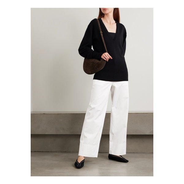 코튼 포플린 팬츠 화이트 46376663162854855