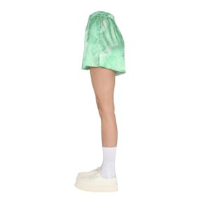 SS21 OPENING CEREMONY Shorts MARBLE EFFECT SHORTS GREEN YWCB002_S21FAB0025504