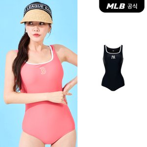 MLB [코리아공식]베이직 원피스 스윔수트 (2Color)