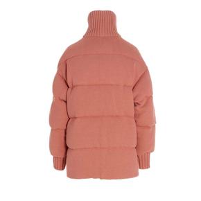 옌키옌키 트렌치 코트 KNITTEDMICHLINROPECOTTONROPEPEACH