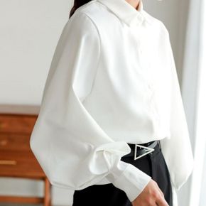 버블렌 퍼프 볼륨 스웨트 블라우스 3COLOR_P337527459