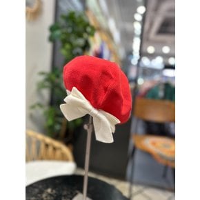(RD)루즈페-크림리본베레모 7411980302