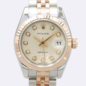 고이비토 로렉스 데이저스트 18K 콤비 컴퓨터판 26MM 여성시계  K1690RX