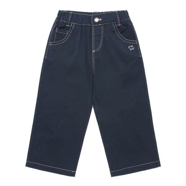 [여주점] [오프라벨 여주점] 블루독베이비 (NY) 와이드 롤업 팬츠 (45114-410-02)