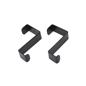방문걸이행거 2P 튼튼한가방걸이 문틀 문틈고정행거 ㄹ자후크