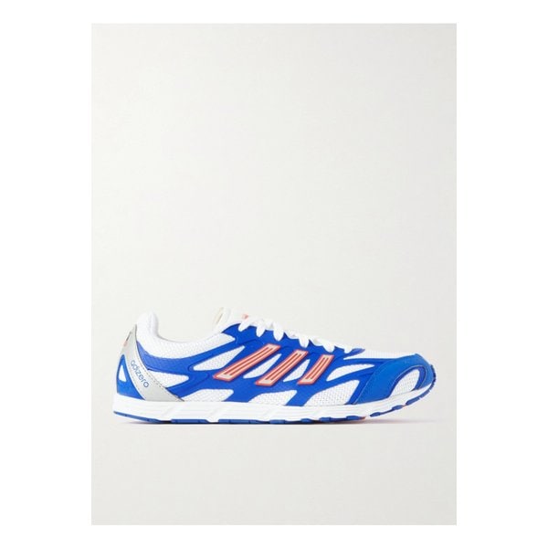 아디제로 Pr 고무 트리밍 메시 스니커즈 블루 1647597353661324