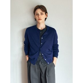 Basic Round-Neck Cardigan (4color)