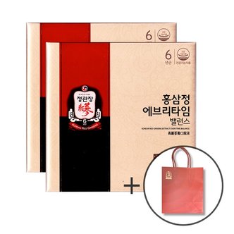 정관장 홍삼정 에브리타임 밸런스 10mL x 30포 2박스 (쇼핑백포함)