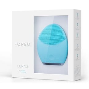 FOREO LUNA 2 for 오일리 스킨 전동 세안 브러쉬 실리콘제 음파 진동 그린 1개