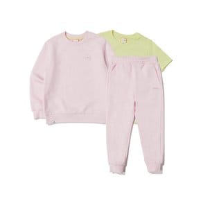 ESSENTIAL 에센셜 키즈 UNI MTM 3PCS 세트Light Pink 4880011