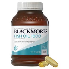 호주직구 Blackmores 블랙모어스 피쉬 오일 1000mg 오메가3 400캡슐