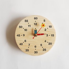 DIY 교육용 미니 원목시계 만들기