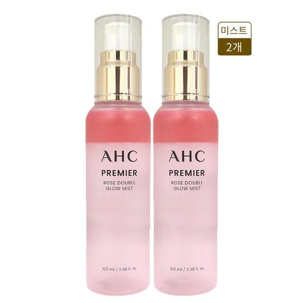 AHC 프리미어 로즈 더블 글로우 미스트 100ml 2개(1)