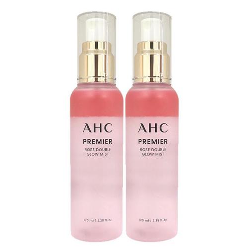 AHC 프리미어 로즈 더블 글로우 미스트 100ml 2개(2)