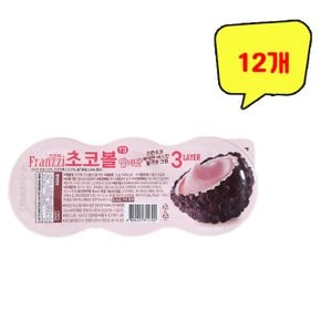 [무료배송] 프란찌 초코볼 딸기맛 27g x 12개