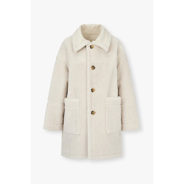 포 시어링 아웃 포켓 코트 7125475508104