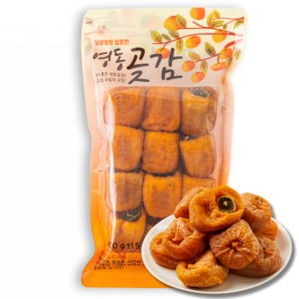 감사랑곶감 건시 곶감 실속형 지퍼백 400g 1개