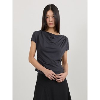 티메이커 BELTED DRAPE TOP CH