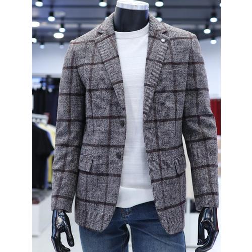 STCO 세이브존04 FW 윈도우 체크 울 자켓 2JA24405(1)