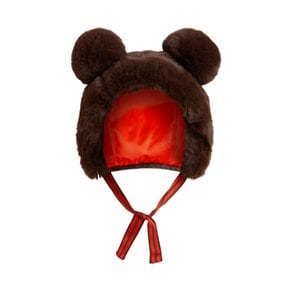 [미니로디니 by Magic Edition]FAUX FUR EAR HAT브라운 (2476510816)