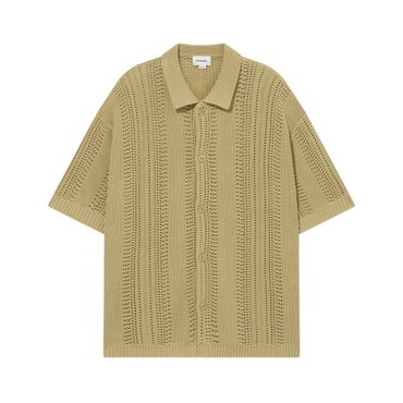 커버낫 크로셰 하프 니트 셔츠 베이지 CO2502KT02BE