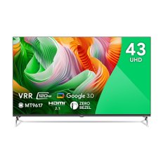 4K UHD TV 더함 43인치(109cm) 치크 UA431UHD 구글 안드로이드  스마트 TV