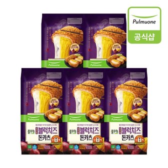 풀무원 군고구마블럭치즈 돈카츠 420g 5개