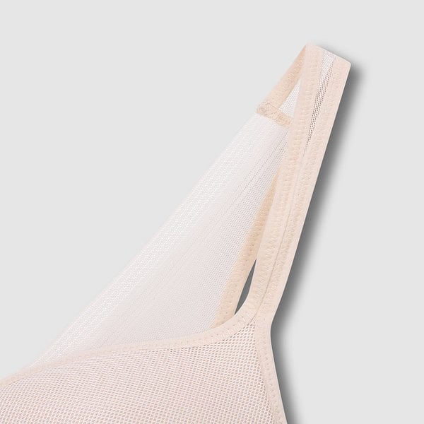 여 JAJU AIR 메쉬 노라인 크롭브라 J406201007011