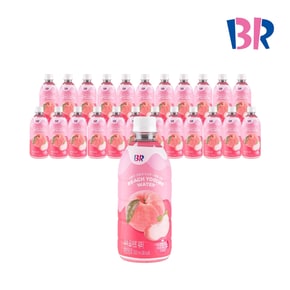 [배스킨라빈스] 피치 요거트 워터 500ml x 24개(1박스)