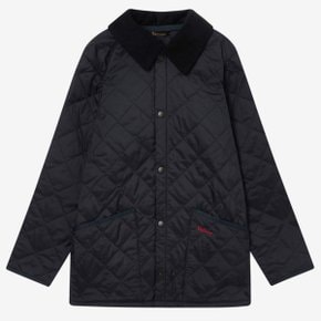 [23FW] [Barbour] 네이비 키즈 리데스데일 퀼팅 자켓 URJU3F501N2