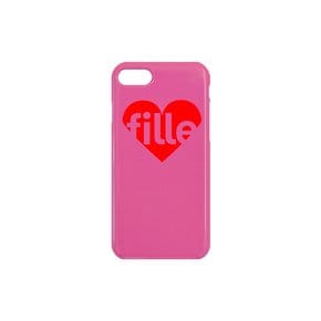 Heart Glossy iPhone Case_Pink_유광 하드케이스