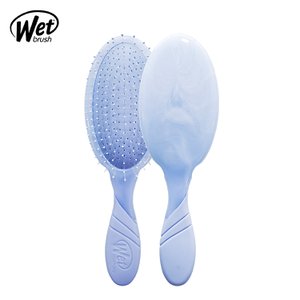 웻브러쉬 wet brush 프로 디탱글러 하이드로 타이다이 블루 헤어 드라이 브러쉬 극손상모 두피 마사지 빗