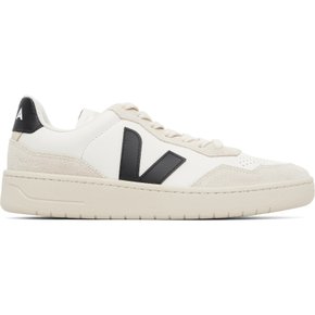오프 화이트 V-90 가죽 스니커즈 VD2021061 WHITE_BLACK