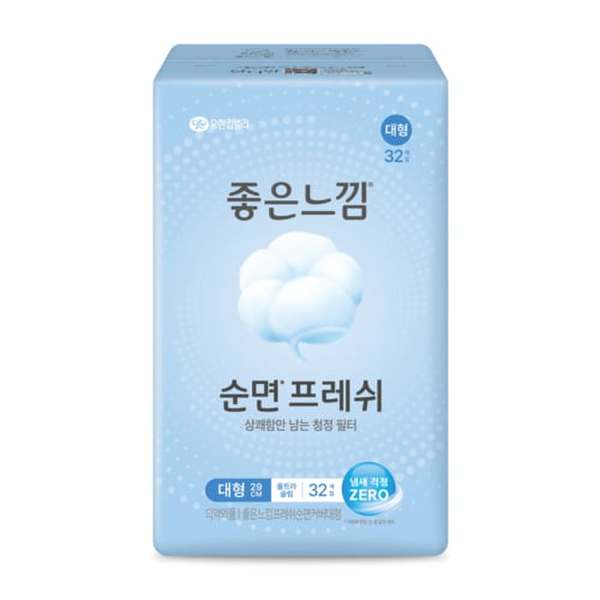 [쓱7클럽]좋은느낌 순면프레쉬 대형 32P