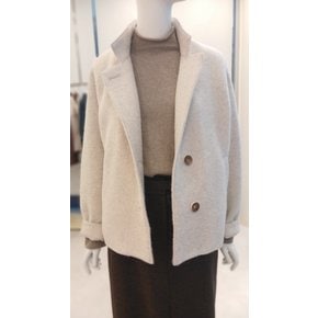 [여주점] [더 아이잗] 여성 알파카 스탠드 칼라  재킷 (IPBA0JK291)