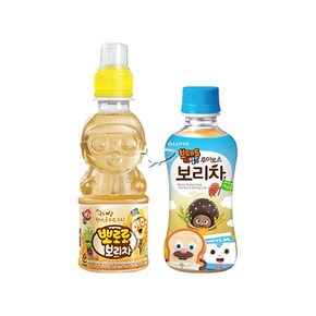 뽀로로 보리차 220ml/ 6개+브레드이발소 보리차 230ml/ 6개 총12개