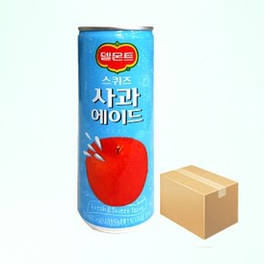 롯데 델몬트 스퀴즈 사과 240ml 30캔