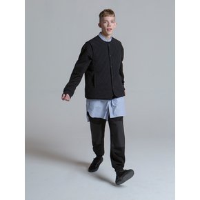 KNEEPATCH HEAVY JOGGER_BLACK