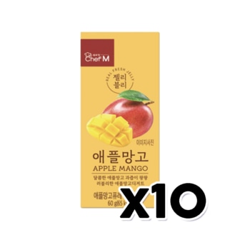  애플망고 젤리블리 디저트간식 60g x 10개