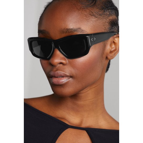 Kaswara Square-frame Acetate Sunglasses 블랙 1647597297833783