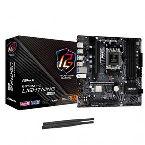 [Amazon.co.jp ASRock B650M PG Lightning WiFi AMD Ryzen 7000 CPU AM5) Bluetooth B650 Micro