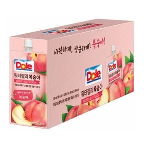 워터젤리 복숭아맛 130ml x 20개